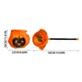 thumbnail image 2 of Halloween Children's Sugar-asking Props, Festival Pumpkin Candy Bags, Hand-held Candy Bags With Sticks, Bags White, 2 of 6