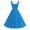 Blue, variant on LYEAA Homecoming Dresses for Women Sleeveless Midi Dress Flowy Elegant Dress A-line Solid Color Dress 1950s Vintage Fashion Holiday Party Dress Ball Gown Wedding Guest Dress Blue S
