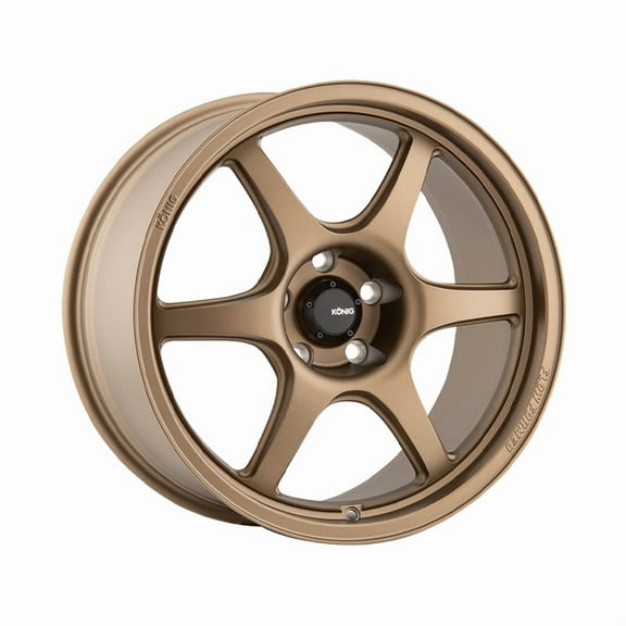 1 X Konig 106BZ Hexaform 17X8 4X100 73.1 Hub  45 Offset Bronze Wheel Rim