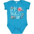 thumbnail image 3 of Inktastic Our First Mother's Day Pink Flowers Boys or Girls Baby Bodysuit, 3 of 5