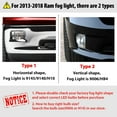 thumbnail image 3 of For Dodge RAM 1500 2500 3500 2016 2017 2018 Quayub 6000K LED Headlights+Fog Light Bulbs 6x, 3 of 19