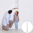 thumbnail image 2 of 1pc Wall Hanging Ruler Kids Height Measuring Ruler Height Chart Pendant (Gray), 2 of 5