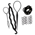 thumbnail image 3 of Set Of Pads Hairpins Clip Insert Tool Hair Bun Styling Accessories Beauty Supplies Black, 3 of 6