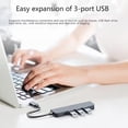 thumbnail image 6 of USB C Docking Station, 9-in-1 Hub with 4K HDMI, 100W PD Charging, Gigabit Ethernet, USB 3.0, SD/TF Card Reader for Dell HP Lenovo MacBook Laptops, 6 of 7