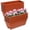 Red, variant on Window Boxes Red 12pcs Rectangle Plastic Planters with Drainage Holes Trays for Indoor Outdoor Plants