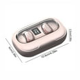 thumbnail image 3 of Binmer Wireless Bluetooth Translation Earphones Built In Microphone Intelligent Noise Reduction Long Battery For Business Meetings Travel And Work 144 Languages, 3 of 9