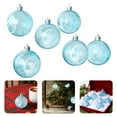 thumbnail image 2 of TIELUTT 6 Pcs Light Blue Shatterproof Hanging Rose Beads String Beads Chandelier 2013 Innovation Stained Glass Clear String the Ornament, 2 of 8