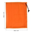 thumbnail image 2 of Uxcell Winter Neck Warmer, 2 Pack Drawstring Warm Face Scarf Windproof Neck Gaiter, Army Green, Orange, 2 of 7