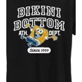 thumbnail image 3 of Spongebob Squarepants - Bikini Bottom Ath Dept - Women's Short Sleeve Graphic T-Shirt, 3 of 6