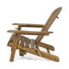 thumbnail image 7 of Noble House Bellwood Acacia Wood Folding Adirondack Chairs (Set of 2) Natural, 7 of 7