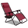 thumbnail image 4 of Wweixi Tissu pour Fauteuil Inclinable Chaise Pliante à Sangle Rouge Vin Rouge Vin 160x43cm, 4 of 6