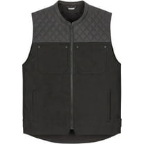 Icon Chamonix Mens Motorcycle Vest Black 4XL
