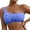 Dark Blue, variant on Bigetiay Women's Bikini Tops One Shoulder Cut-Out Bathing Suit Top Athletic Swimwear Top Only, Size S