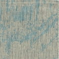 thumbnail image 1 of 94" X 94" X 0.'25" Teal Polypropylene Rug, 1 of 1