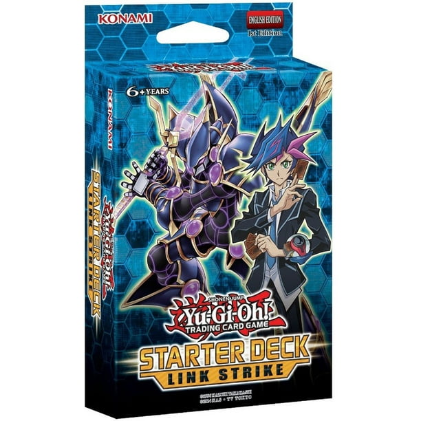 Yu Gi Oh Ccg Link Strike 17 Starter Deck 1st Edition English 43 Cards Walmart Com Walmart Com