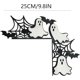 thumbnail image 3 of Decoraciones para puertas de Halloween, 1 pieza de madera con forma de calabaza, fantasma, bruja, letrero para esquinas de puertas de Halloween, adorno para el hogar, la oficina, festival, decoración, 3 of 7