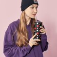 thumbnail image 3 of Red & White Dots Skinny Tumbler 20oz - Double Wall Vacuum Insulated Tumbler- Birthday Gifts for Mom Sister Friends Women, 3 of 7