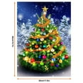 thumbnail image 4 of Pintura de diamantes de Navidad, pared de diamantes de imitación, adultos, decoración de cumpleaños de Año Nuevo, regalos de Papá Noel, muñeco de nieve, pinturas para el hogar tipo 7 Scienceny HA009247-07, 4 of 6