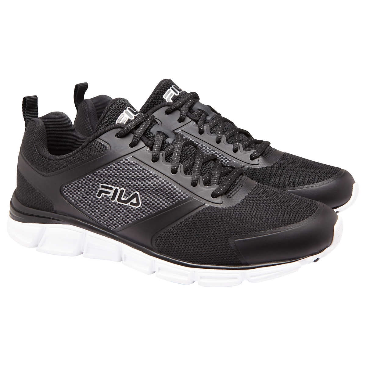 Men's Foam SteelSprint Athletic Shoes (Black, 11.5) - Walmart.com