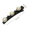 thumbnail image 3 of Pompotops Hair Clips with 3 Small Clips for Women Girls Cute Pearl Hair Barrettes Hair Accessories, 3 of 4