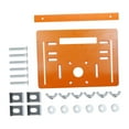 thumbnail image 2 of Almencla Cutting Machine Base Plate Circular Saw Guide Rail High Precision Portable Clear Scale Positioning Board for Drawing Trimming 28cmx20cm, 2 of 8