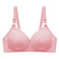 thumbnail image 3 of Ahuyic Summer Womens Bras,Plus Size Bras for Women,Woman's Lace Thin Style Ventilate Large Size Bra Without Steel Rim, 3 of 5