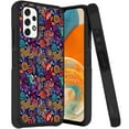 thumbnail image 1 of ANJ+ Rugged Dual Layered Shockproof Slim Hybrid Case + Tempered Glass Cover Compatible with Samsung Galaxy A23 5G - Tribal Birds, 1 of 3