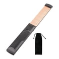 thumbnail image 1 of Guitarra acústica de bolsillo con bolsa de almacenamiento y cuerdas para practicar. 6 trastes arces negros, 1 of 9