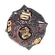 thumbnail image 4 of 7 PCS Metal Dice Set Polyhedral Portable Board Game Dice nced Scrolling Vintage Table Games Accessory Blood Black Gold, 4 of 4