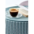 thumbnail image 2 of Keter Ensemble de Mobilier Urbain en Tricot Douillet 3 Pcs, Table Compacte Intérieure/extérieure et 2 Poufs, 2 of 16