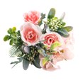 thumbnail image 1 of Tela de seda Rosa Oficina en casa Decorativa Artificial Flor rosa realista Fiesta de boda Ramo de rosas falsas, Rosa Inevent HA6540-01B, 1 of 6