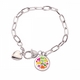 thumbnail image 1 of Pulsera de cadena de corazón Unbranded diseño colorido animales joyería encanto moda, 1 of 3