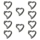 thumbnail image 3 of 10 piezas de ganchos de resorte para llaveros, accesorios de metal, hebilla de llavero DIY Gris Negro, 3 of 9