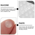 thumbnail image 3 of FENGGUIQU Clear Silicone Cabinet Door Bumpers with Self-Adhesive Pads for Noise Reduction and Wall, 3 of 6