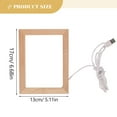 thumbnail image 4 of LED Light Photo Frame Luminous Photo Frame Freestanding Picture Photo Frame Desktop Decor, 4 of 8