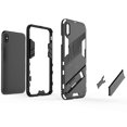 thumbnail image 5 of Funda a prueba de golpes de PC + TPU para iPhone Xs Max, color naranja, 5 of 5