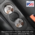thumbnail image 2 of Thirstystone "Goats" Single Absorbent Stone Car Coaster, 2 of 6