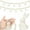 Beige, variant on Easter Bunny Garland (78.7Inch) - Cute Bunny Pendant Decorative Bead Banner for Easter Party Home Living Room Wall Mantel & Table Decor (Pink)