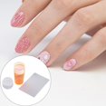 thumbnail image 4 of Cabeza de estampadora de uñas Zulema Suave Extravío para Salón de Naranja Silicona 63x31 mm, 4 of 8
