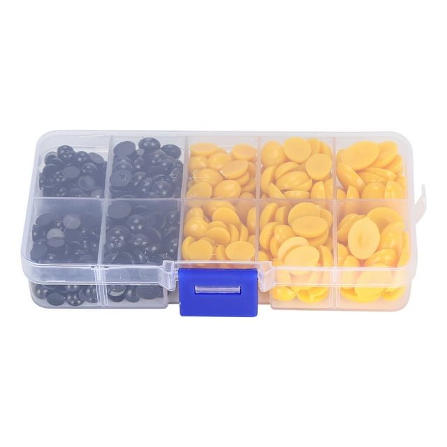 Teddy Bear Eyes Noses, Flat-back Convenient Plastic Eyes Noses For Puppet Crafts For Hand Puppets For Teddy Bears For Stuffed Animals