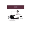 thumbnail image 2 of Woodcliff Matte Black Hall/Closet Passage Door Handle LH2X93SYXP, 2 of 6