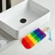 thumbnail image 4 of 3 esponjas de baño coloridas para exfoliar el cuerpo, esponja de ducha exfoliante para hombres y mujeres, accesorios de baño para ducha., 4 of 4