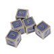 thumbnail image 4 of 5 Piezas de Dados de 16 mm Y Seis Caras Sunnimix Con Borde Dorado, 4 of 8
