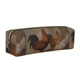 thumbnail image 1 of Balery Oil Painting Chicken And Duck Estuche de Lápices de Cuero Impreso, Estuche para Suministros de Arte, Estuche de Lápices con Cremallera, Estuche de Almacenamiento de Papelería, 1 of 7