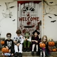 thumbnail image 6 of PMU Halloween Welcome Door Cover 30in x 60in (1/pkg) Pkg/1, 6 of 6