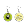thumbnail image 1 of Confinamiento mental. Pendiente Sol Flor Pendiente Joyas Moda Unbranded M, 1 of 3