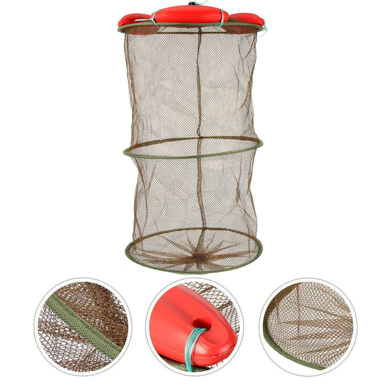 Foldable Floating Fishing Basket for Caught Fish, Portable