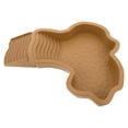 thumbnail image 1 of Nestingho Khaki Turtle Bathing Pool and Resting Platform with Antislip Ramp Plastic Turtle Tank Accessory, 1 of 8