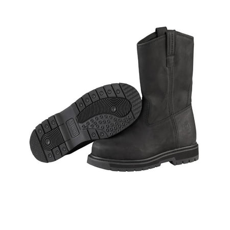 MuckBoots Men's Black Wellie Classic Composite Toe Work Boot, Size