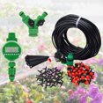 thumbnail image 1 of Traje De Riego Kit de riego automático de flores Kit de riego de plantas multiusos para Bonsai (50M) Wdftyju Libre de BPA, 1 of 5
